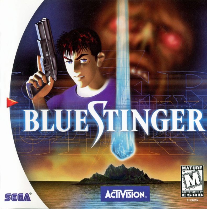 Blue Stinger box art for Sega Dreamcast